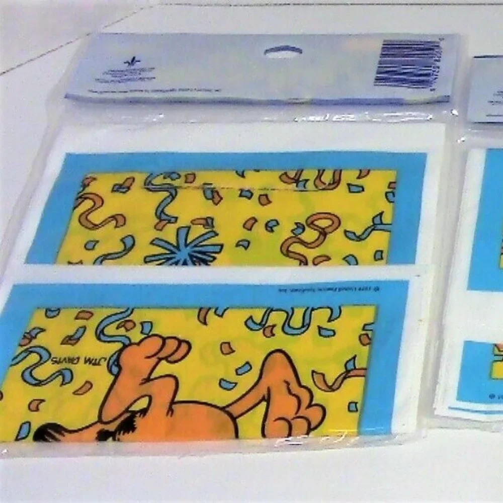 Garfield Treat/Party Bags 3 packs/24 bags New
